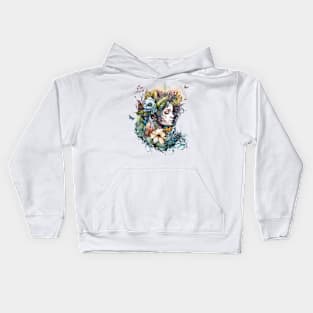 Watercolor Fairy #3 Kids Hoodie